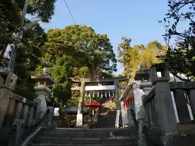 居神神社の鳥居