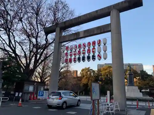 靖國神社の鳥居