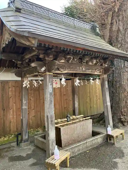 鷲宮神社の手水舎