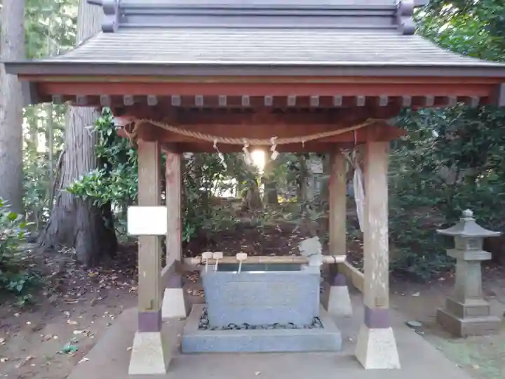 稲荷神社の手水舎