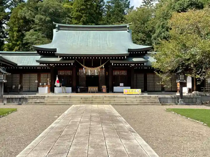 茨城縣護國神社の本殿・本堂