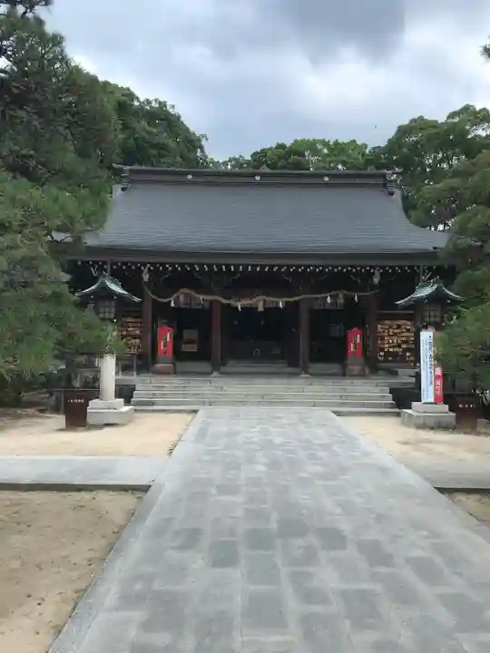 松陰神社の本殿・本堂