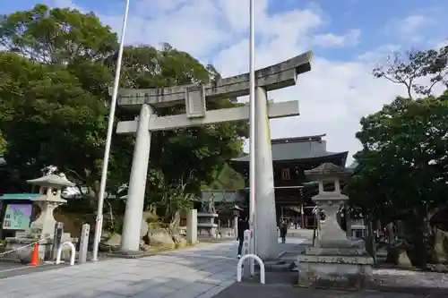 宮地嶽神社の鳥居