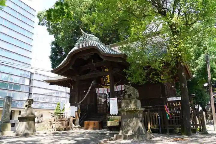 阿邪訶根神社の本殿・本堂