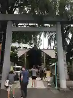 波除神社(波除稲荷神社)の鳥居
