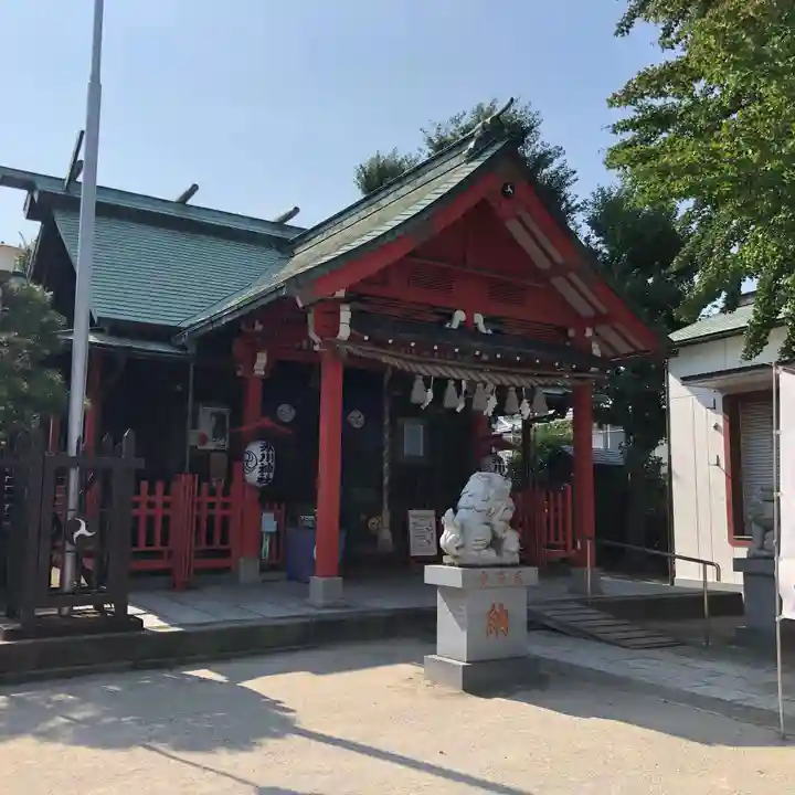 葛飾氷川神社の本殿・本堂