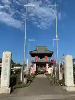 泉竜寺(乙女不動尊)の山門・神門