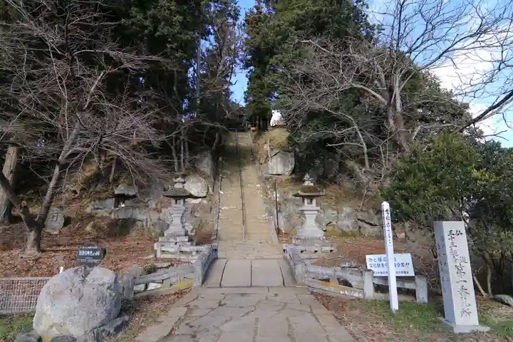 田村神社の景色