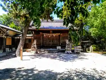 市杵島神社の本殿・本堂