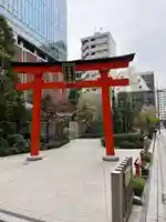福徳神社(芽吹稲荷)の鳥居
