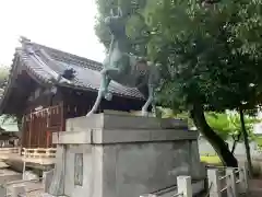 島田神社の狛犬