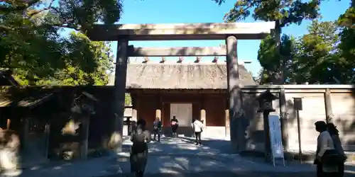 伊勢神宮外宮（豊受大神宮）の鳥居