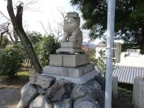 平野神社の狛犬