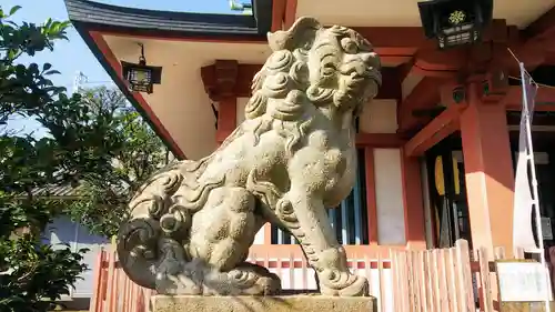 鮫州八幡神社の狛犬