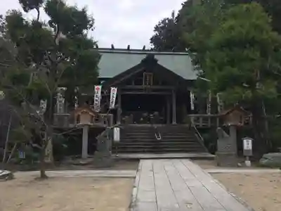 天津神明宮の本殿・本堂