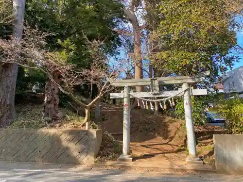 麻賀多神社奥宮の鳥居