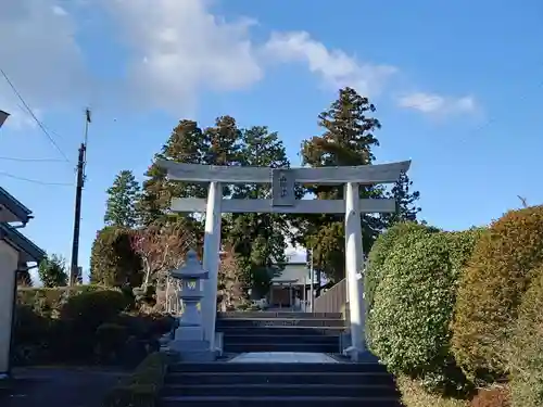 山郷神社の鳥居