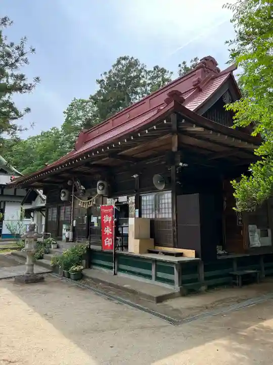 岡部春日神社~👹鬼門よけの🌺花咲く🌺やしろ~(福島県)