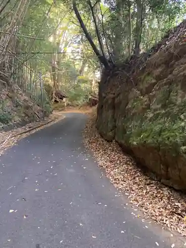 岩戸分神社の周辺
