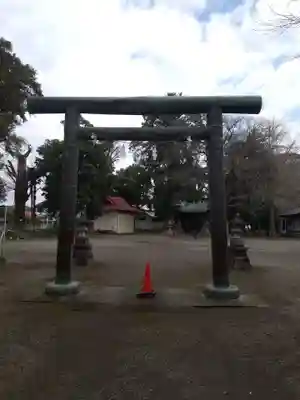 飯泉八幡神社の鳥居