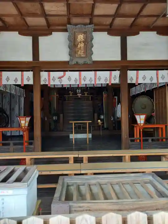 縣神社の本殿・本堂