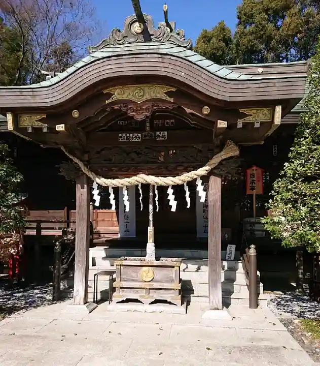 春日部八幡神社の本殿・本堂