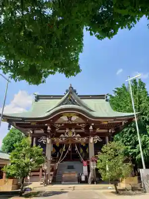 諏訪神社の本殿・本堂