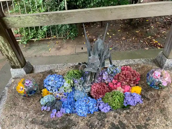 彌都加伎神社の手水舎