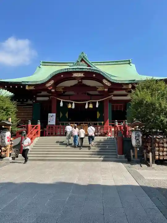 亀戸天神社の本殿・本堂