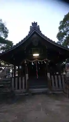 川曲神社(子生和町)の本殿・本堂