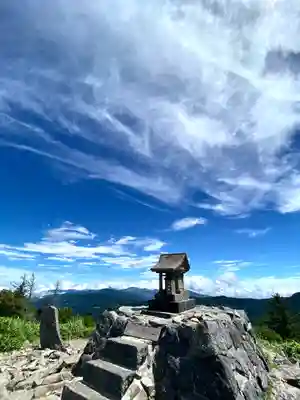 山家神社奥宮の本殿・本堂