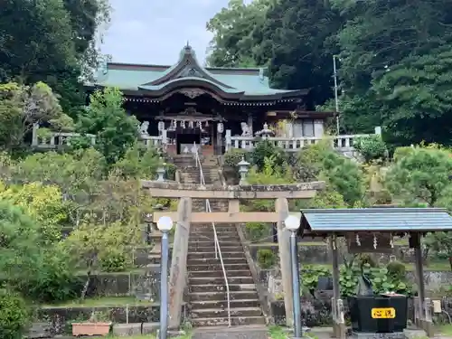 大仁神社の本殿・本堂