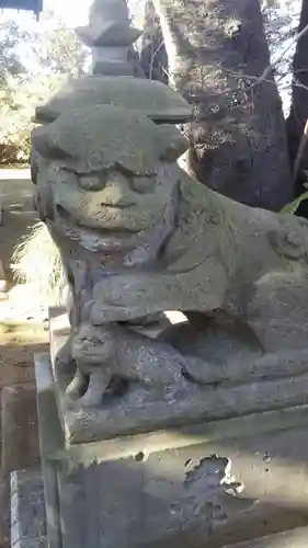 米本神社の狛犬