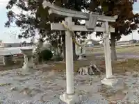 雷電神社(西刑部)の鳥居