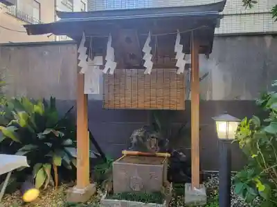 末廣神社の手水舎