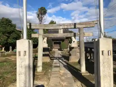 久伊豆神社の鳥居