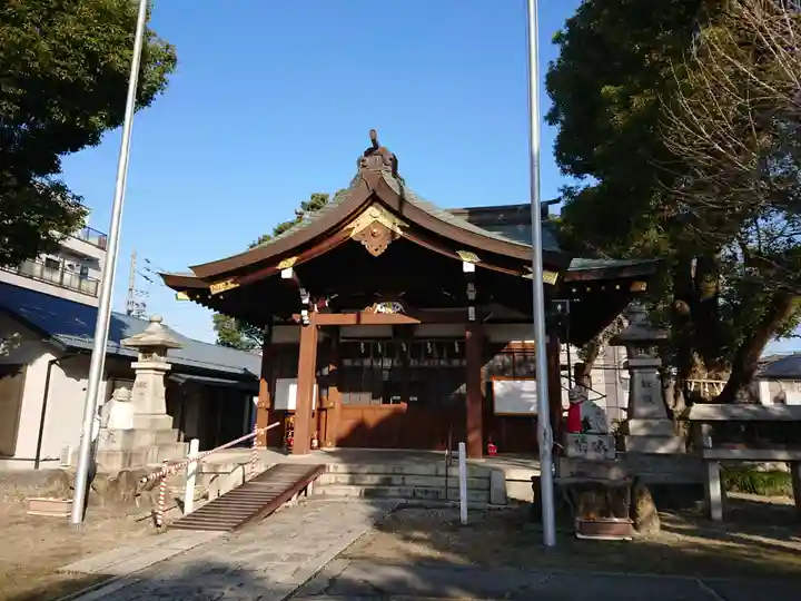 多奈波太神社の本殿・本堂