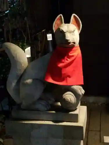 茶ノ木神社の狛犬