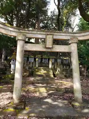 白山神社の鳥居