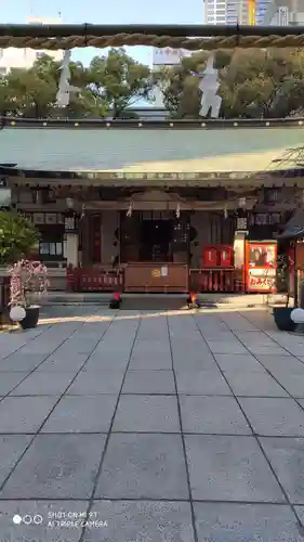 露天神社（お初天神）の本殿