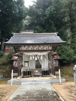 染羽天石勝神社の本殿・本堂