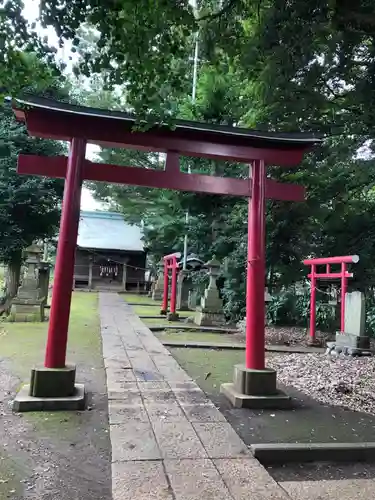 大岱稲荷神社の鳥居