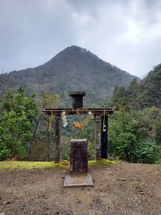 元伊勢内宮 皇大神社の鳥居