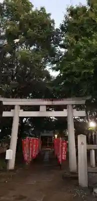 稲荷神社の鳥居