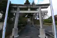 油井神社の鳥居