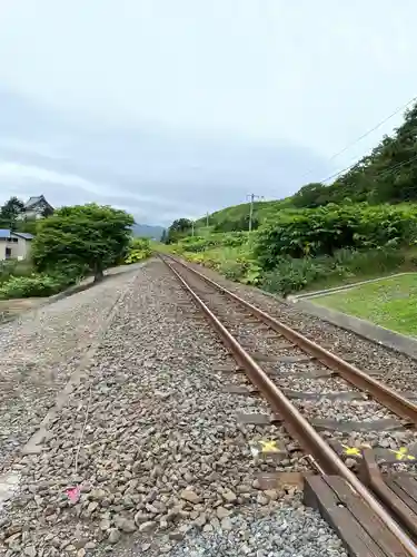 白糠厳島神社の周辺