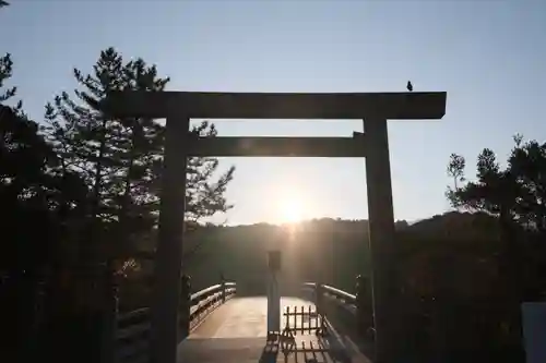 伊勢神宮内宮（皇大神宮）の鳥居