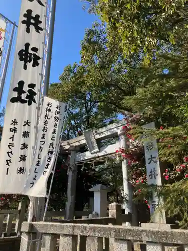 大井神社の鳥居