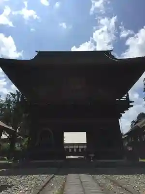 長勝寺の山門・神門