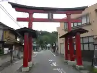 山名八幡宮の鳥居